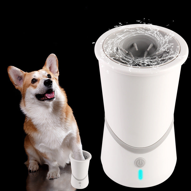Electric paw-washing Machine