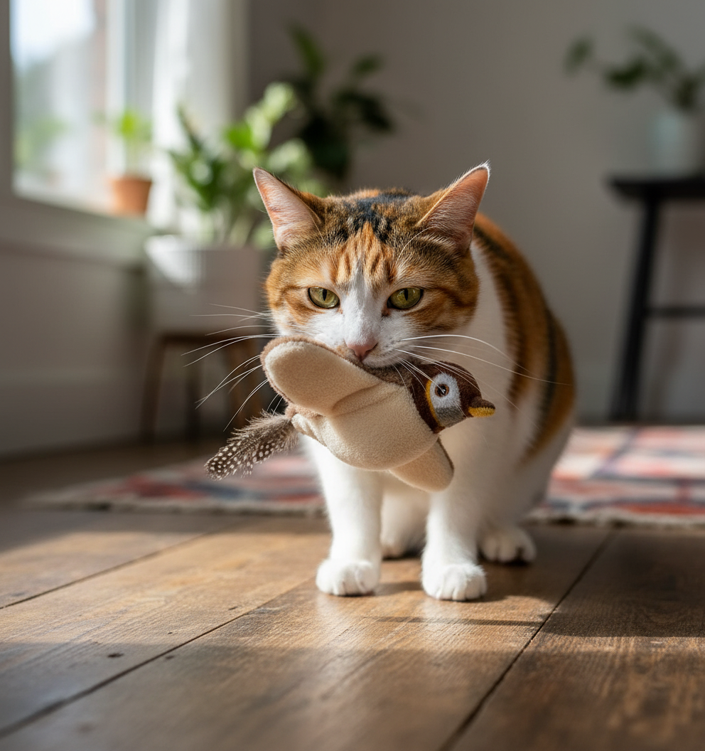 bird toy for cat